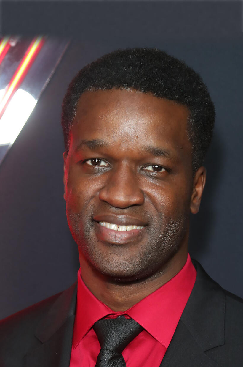 Gilbert Owuor at the premiere of Hulu's "Reprisal" Season One in Hollywood.