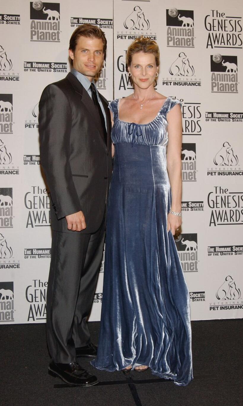 Catherine Oxenberg and Casper Van Dien at the 17th Annual Genesis Awards.