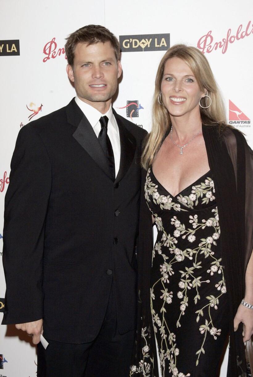 Catherine Oxenberg and Casper Van Dien at the Penfolds Icon Gala presented by G'Day La: Australia Week 2006.