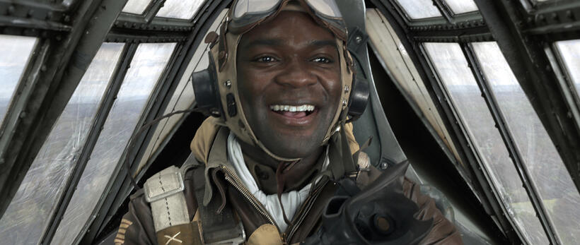 David Oyelowo as Joe 'Lightning' Little in Red Tails."