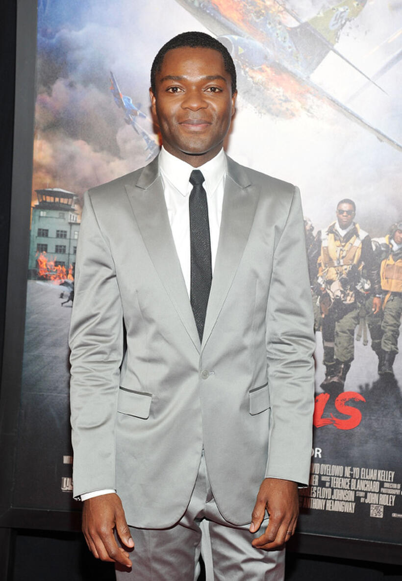David Oyelowo at the New York premiere of "Red Tails."