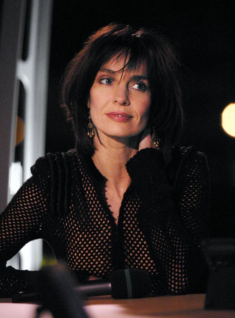 Anne Parillaud at the 55th Cannes film festival.