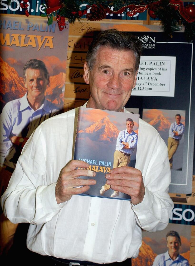 Michael Palin at the Book Signing In Dublin.