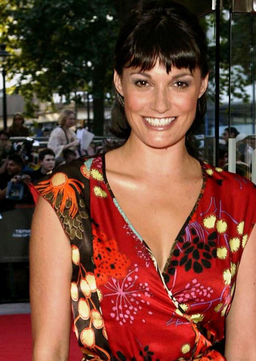 Sarah Parish at the premiere of "Terminator 3: Rise of the Machines."