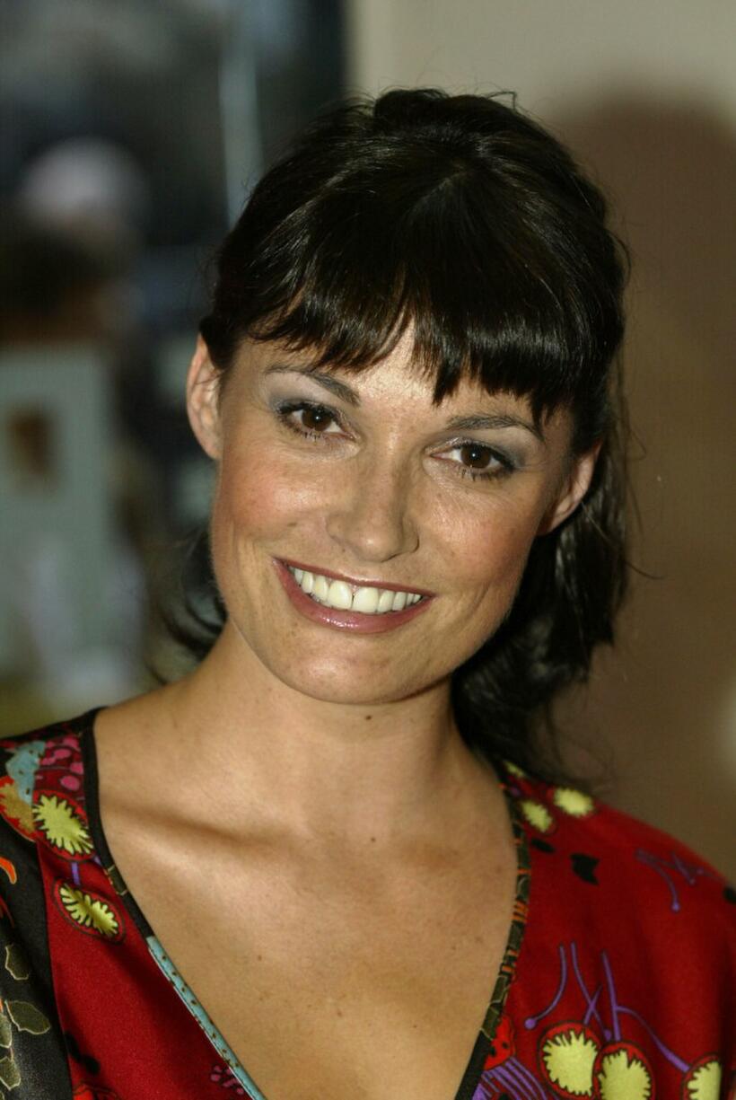 Sarah Parish at the premiere of "Terminator 3: Rise of the Machines."