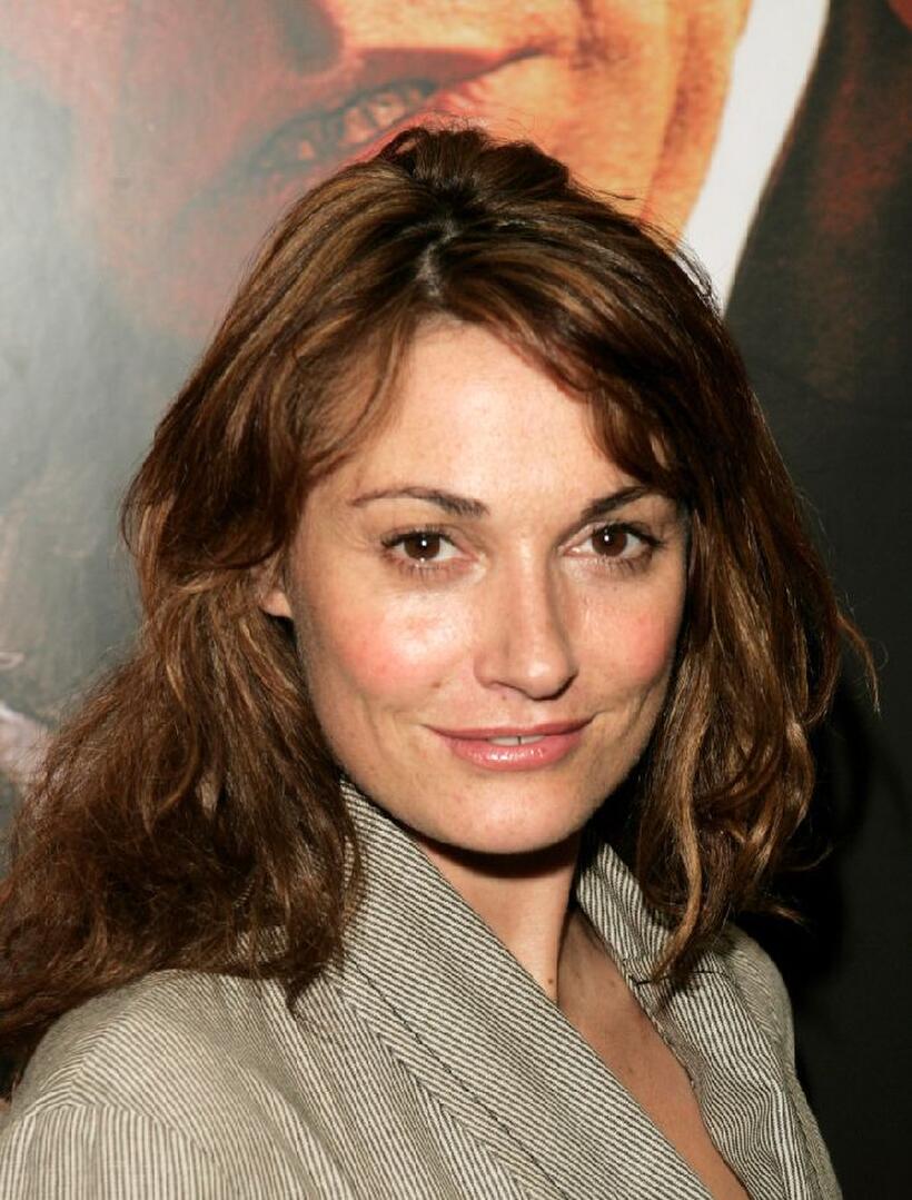 Sarah Parish at the UK premiere of "The League Of Gentlemen's Apocalypse."