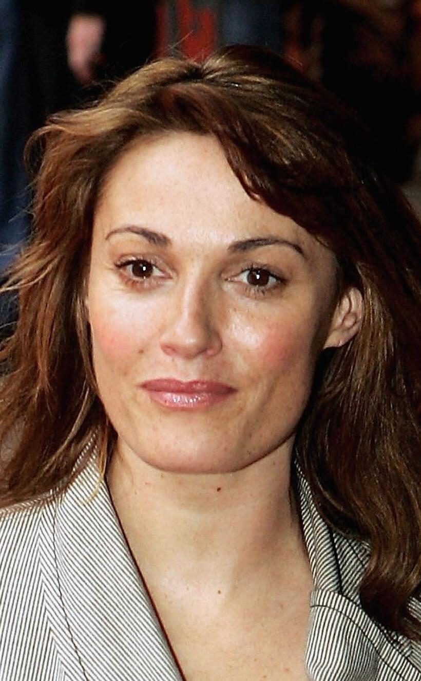 Sarah Parish at the UK premiere of "The League Of Gentlemen's Apocalypse."