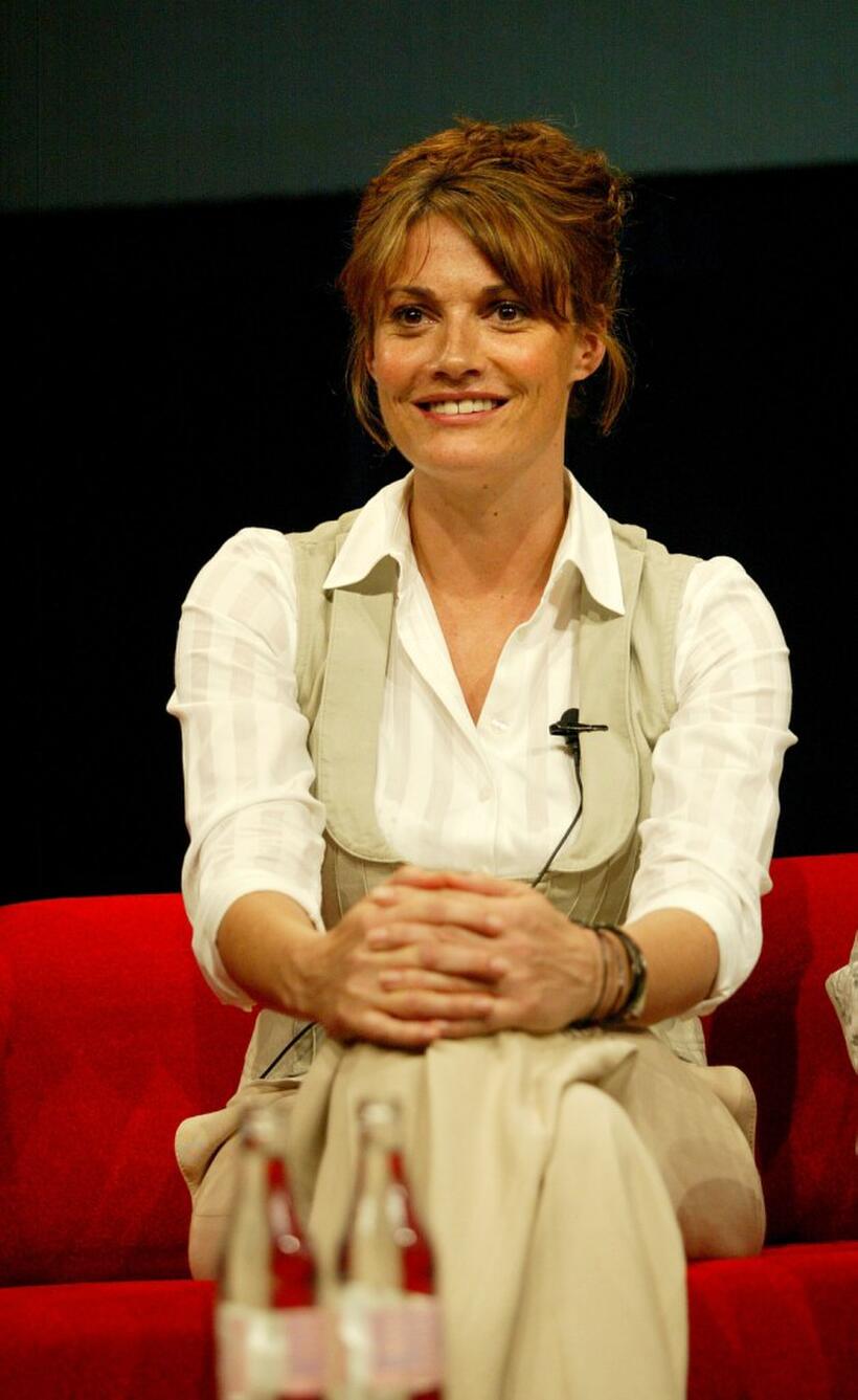 Sarah Parish at the panel discussion of "Viva Blackpool" during the BBC America 2005 Television Critics Association Summer Press Tour.