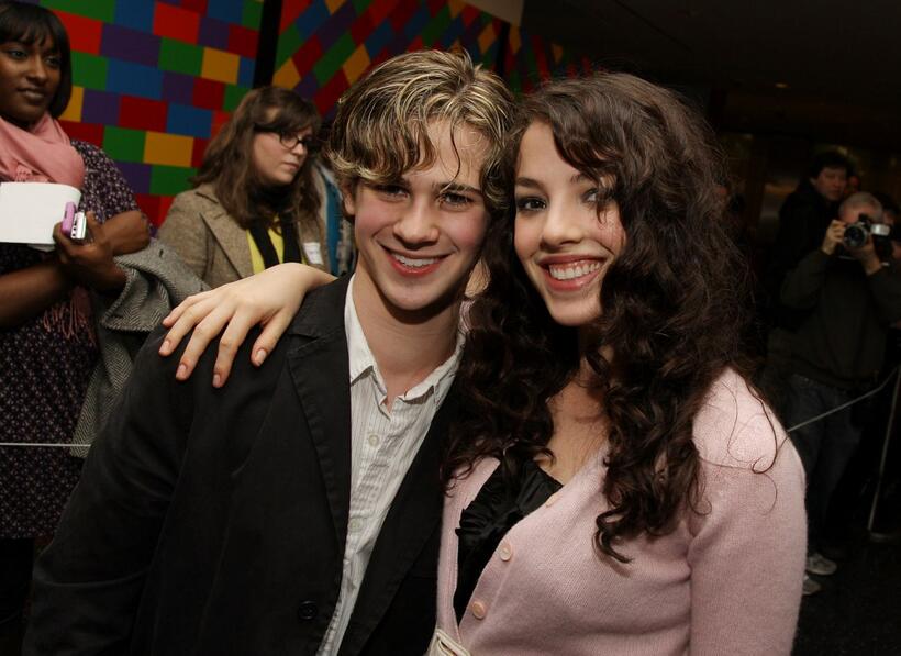 Connor Paolo and Olivia Thirlby at the screening of "Snow Angels."