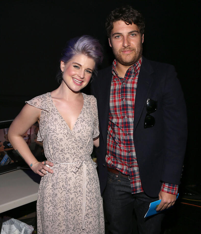 Kelly Osbourne and Adam Pally at the 2012 Do Something Awards.