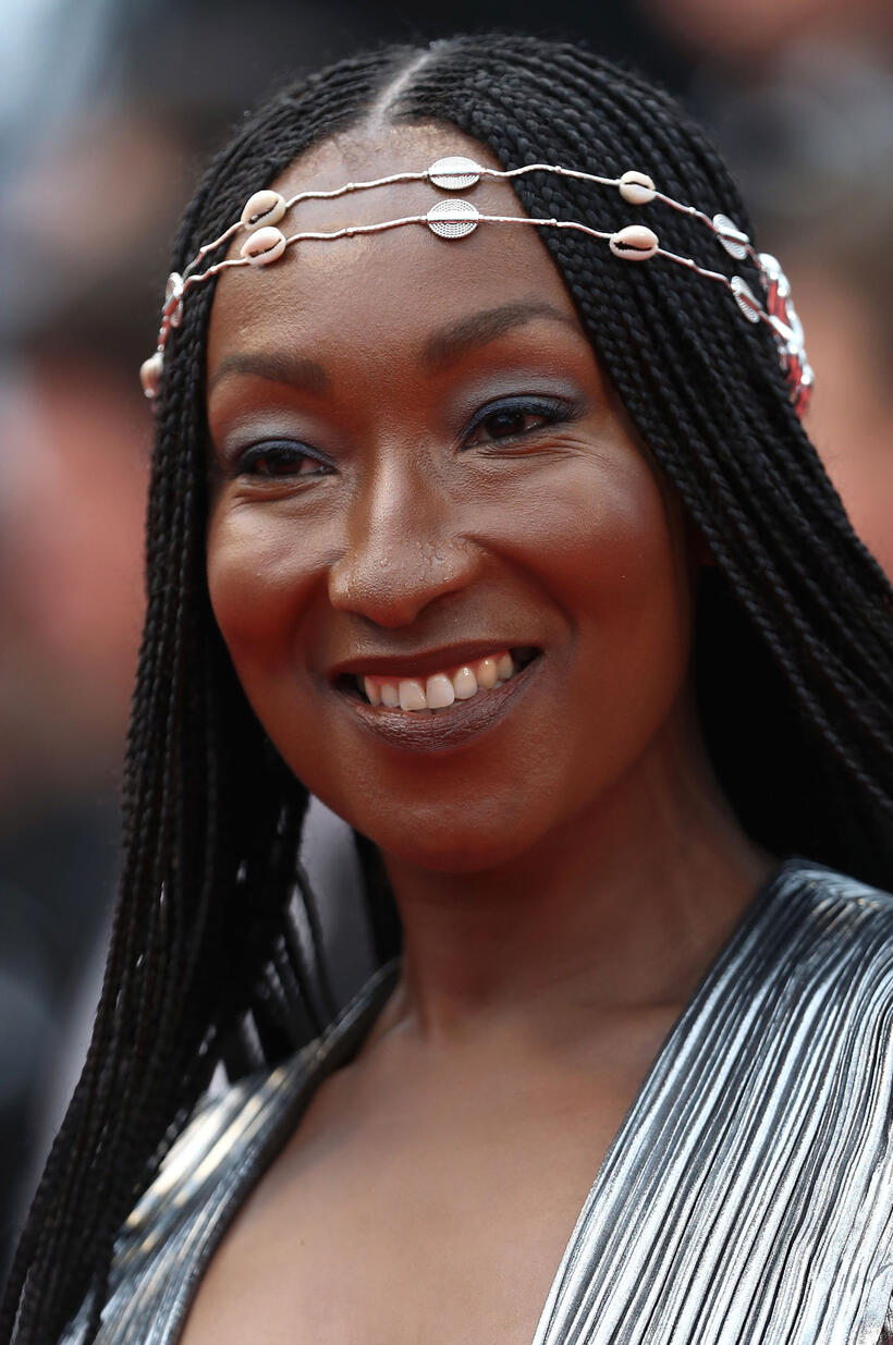Nadege Beausson-Diagne at the screening of "Burning" during the 71st annual Cannes Film Festival.Nadege