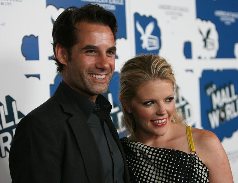 Adrian Pasdar and Natalie Maines at the premiere of "It's A Mall World."