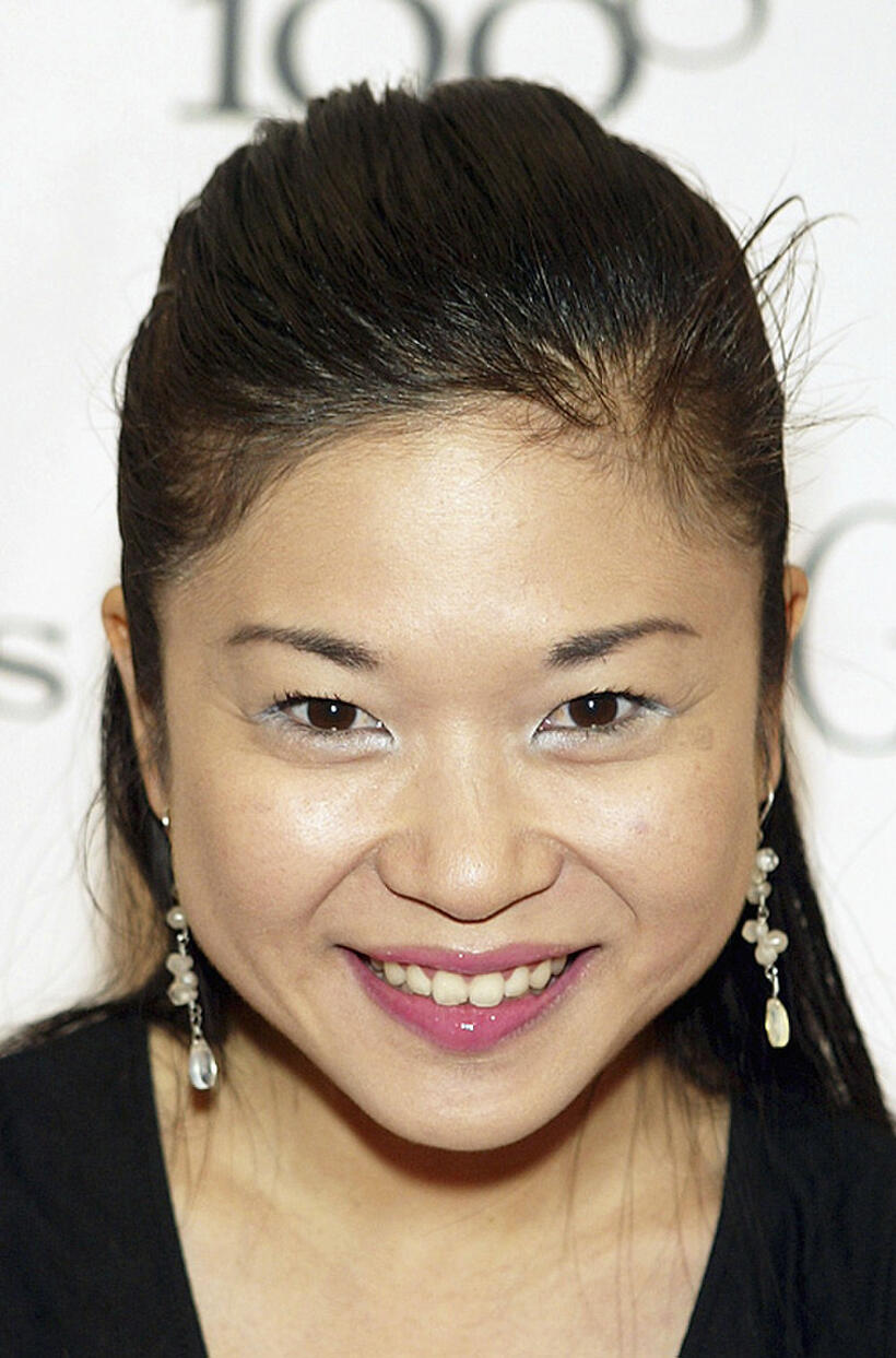 Keiko Agena at the "Gilmore Girls" 100th episode party in California.