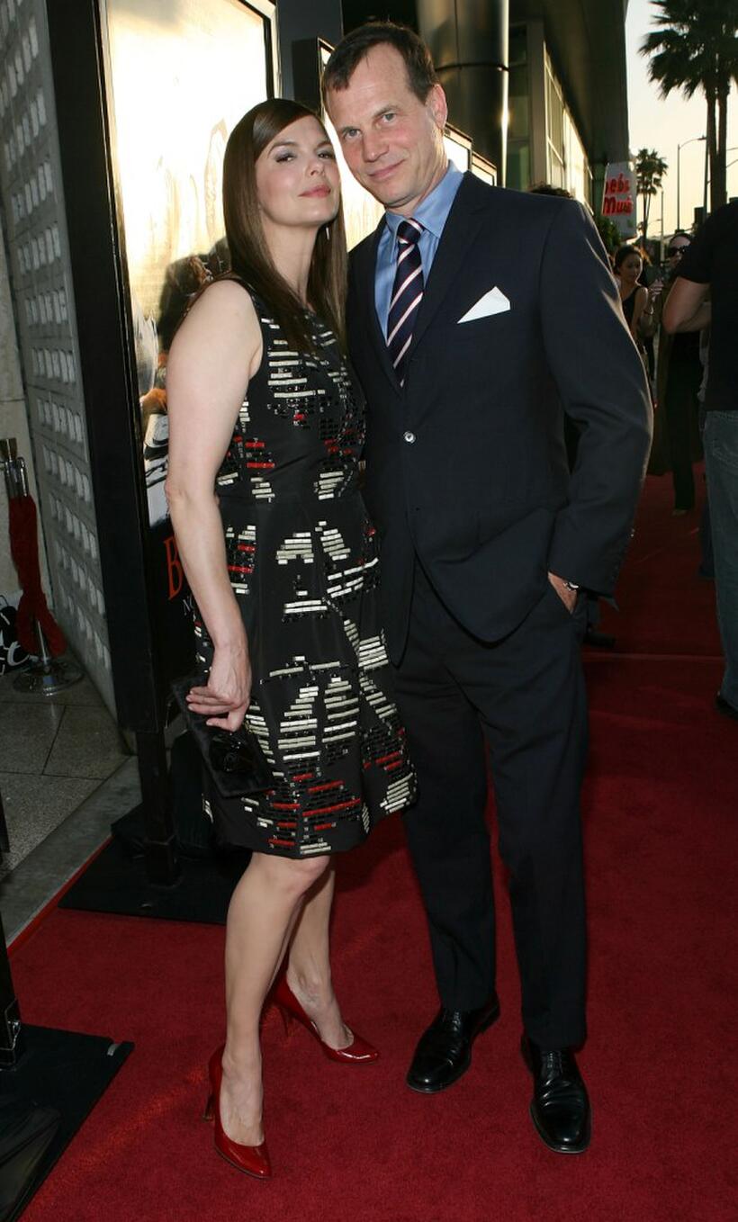 Jeanne Tripplehorn and Bill Paxton at the premiere of "Big Love."
