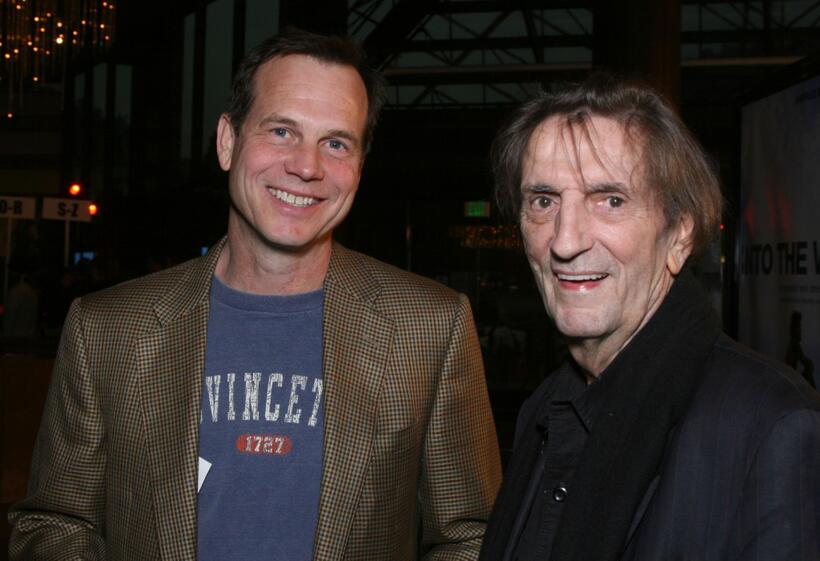 Bill Paxton and Harry Dean Stanton at the Los Angeles premiere of "Into the Wild."