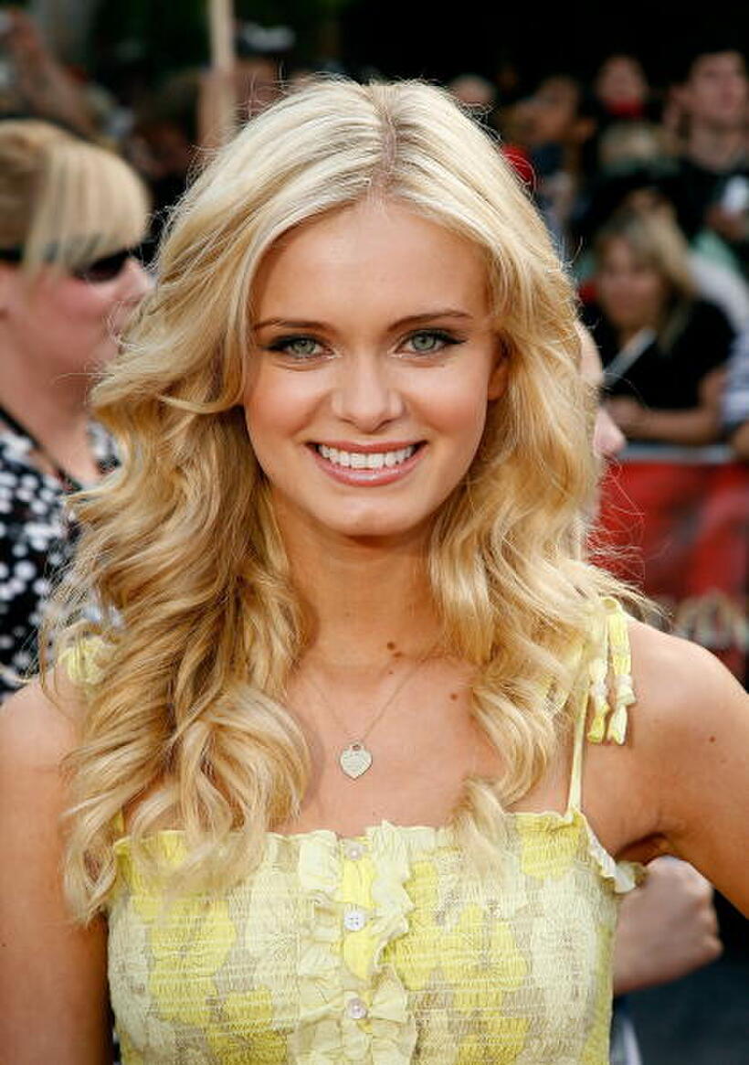 Sara Paxton at the Anaheim premiere of "Pirates of the Caribbean: At World's End."