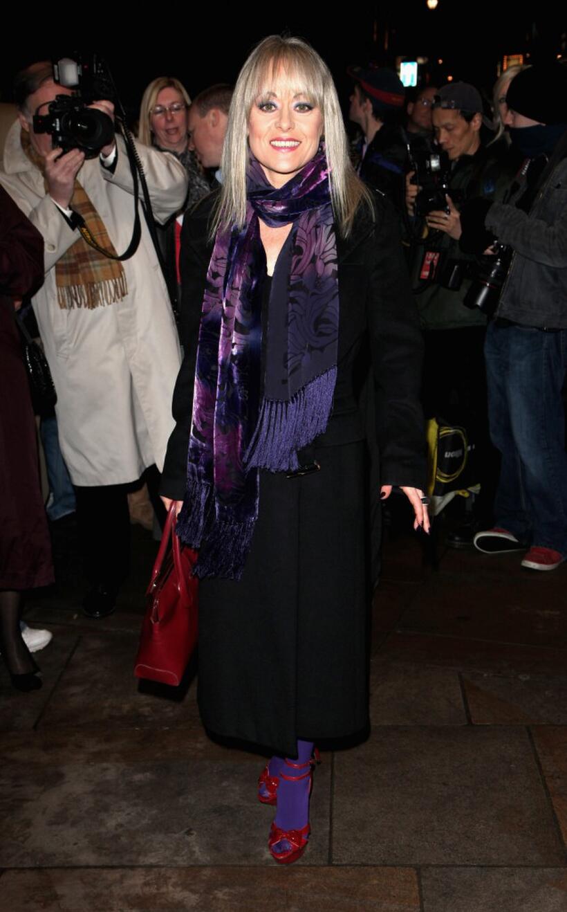 Tracie Bennett at the Theatregoers Choice Awards.
