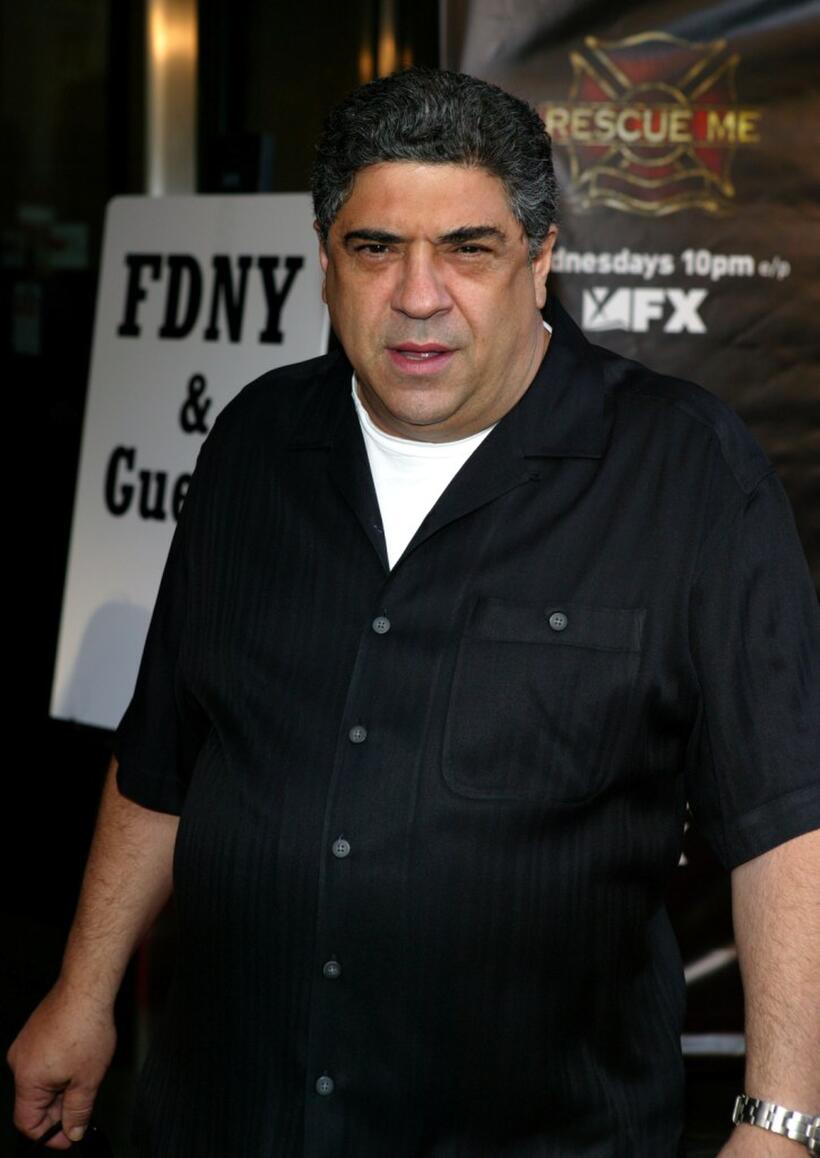 Vincent Pastore at the premiere screening of "Rescue Me."