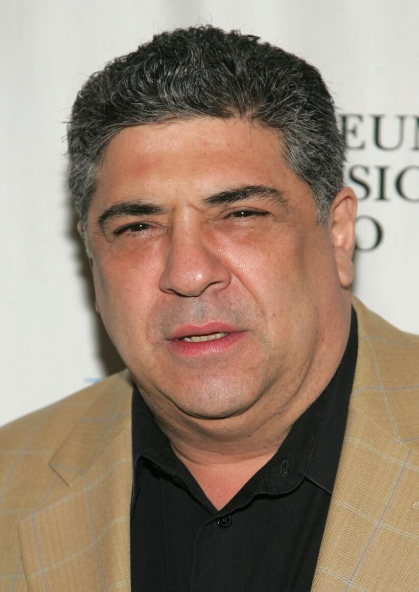 Vincent Pastore at the Museum of Television and Radio presentation of "The Whacked Sopranos."