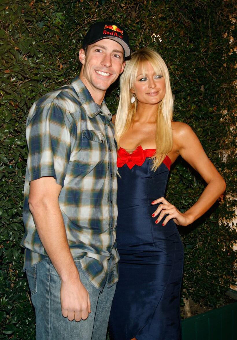 Travis Pastrana and Paris Hilton at the Inaugural Arby's Action Sports Awards.