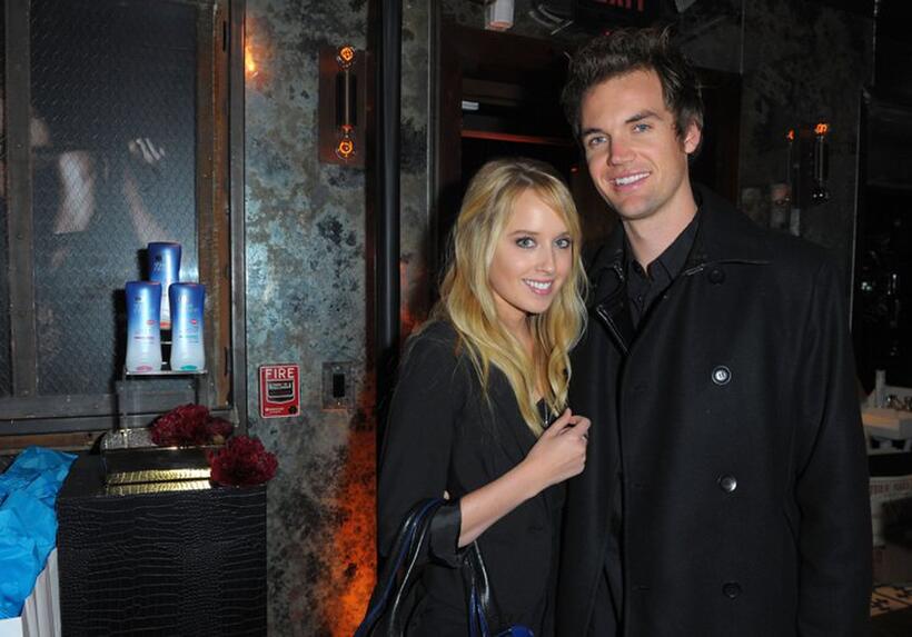 Megan Park and Tyler Hilton at the US Weekly's Hot Hollywood 2009 party.
