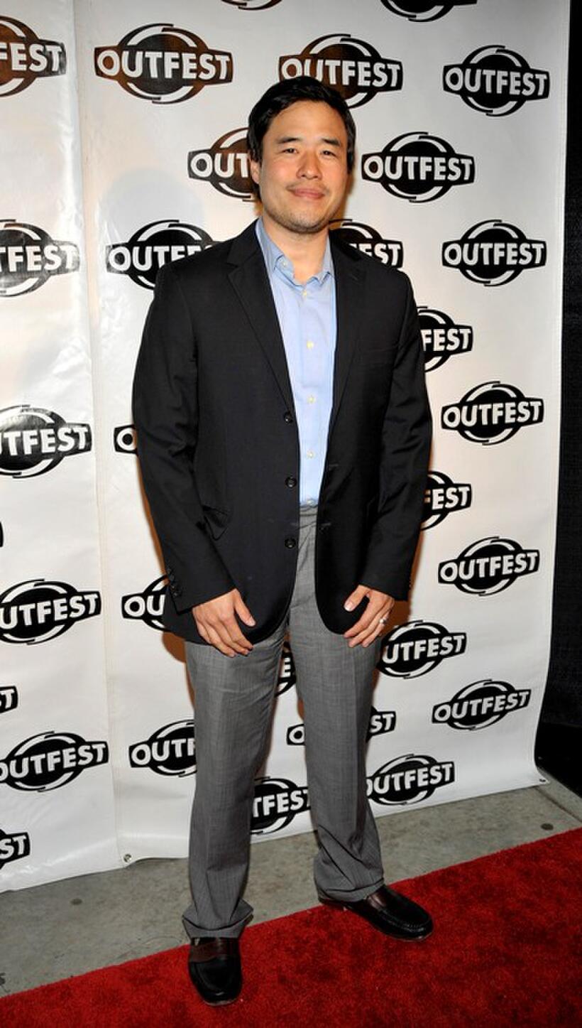 Randall Park at the Outfest Fusion Achievement Awards.