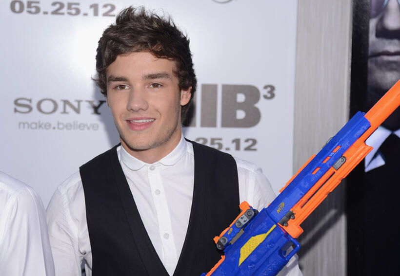 Liam Payne at the New York premiere of "Men In Black 3."