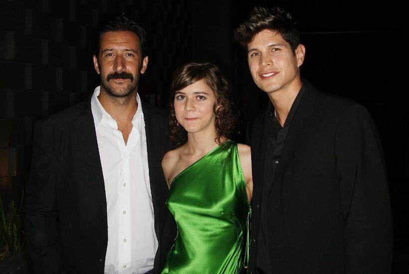 Jose Maria Yazpik, Tessa Ia and J.D. Pardo at the premiere of "The Burning Plain."