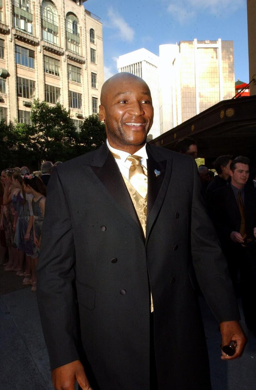 Anthony Ray Parker at the premiere of "Lord of the Rings."