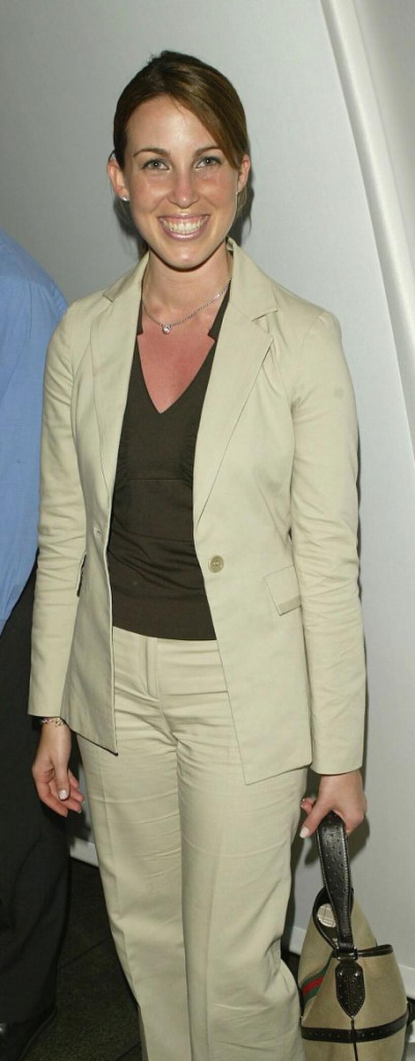 Jessica Pare at the WB Upfront All-Star Party.