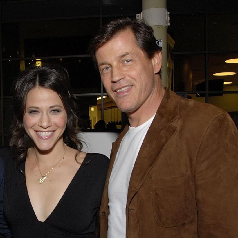Jackie Tohn and Michael Pare at the 2007 Hollywood Film Festival premiere of "Postal."