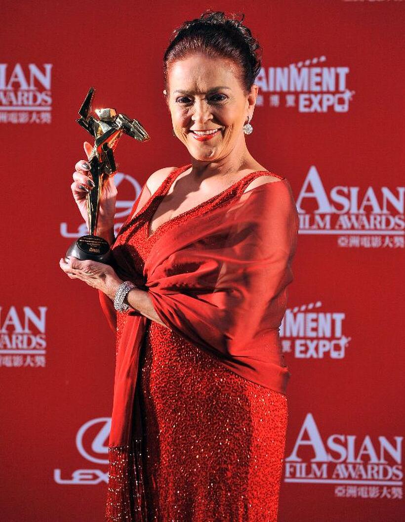 Gina Pareno at the third Asian Film Awards Ceremony.