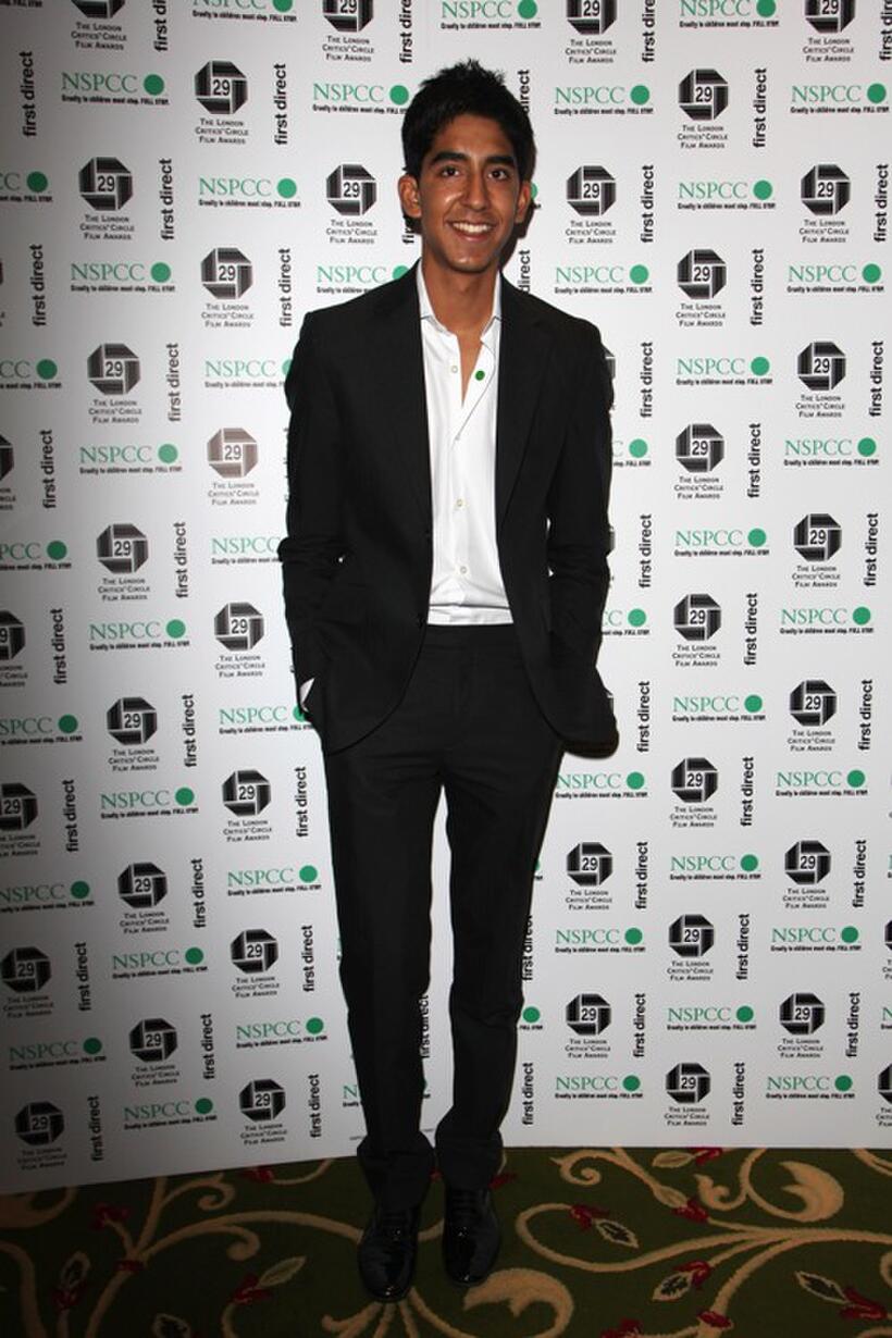 Dev Patel at the London Critics Circle Film Awards 2009.
