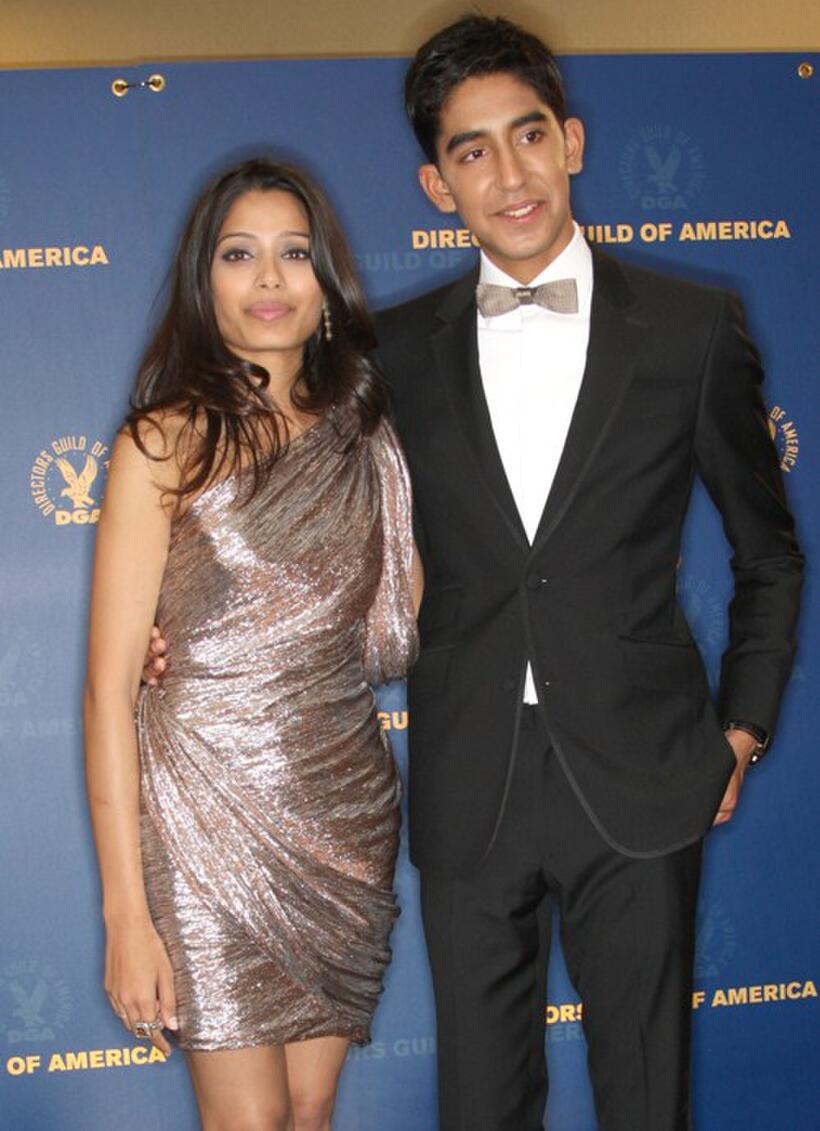 Freida Pinto and Dev Patel at the 61st Annual Directors Guild of America Awards.