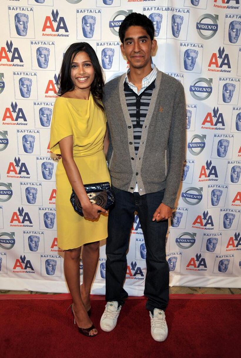 Freida Pinto and Dev Patel at the 5th Annual British Academy of Film and Television Arts/LA Awards.