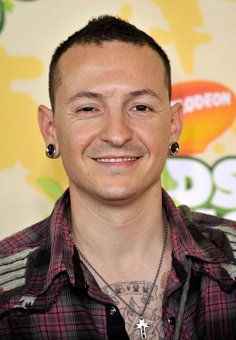 Chester Bennington at the Nickelodeon's 2009 Kid's Choice Awards in California.