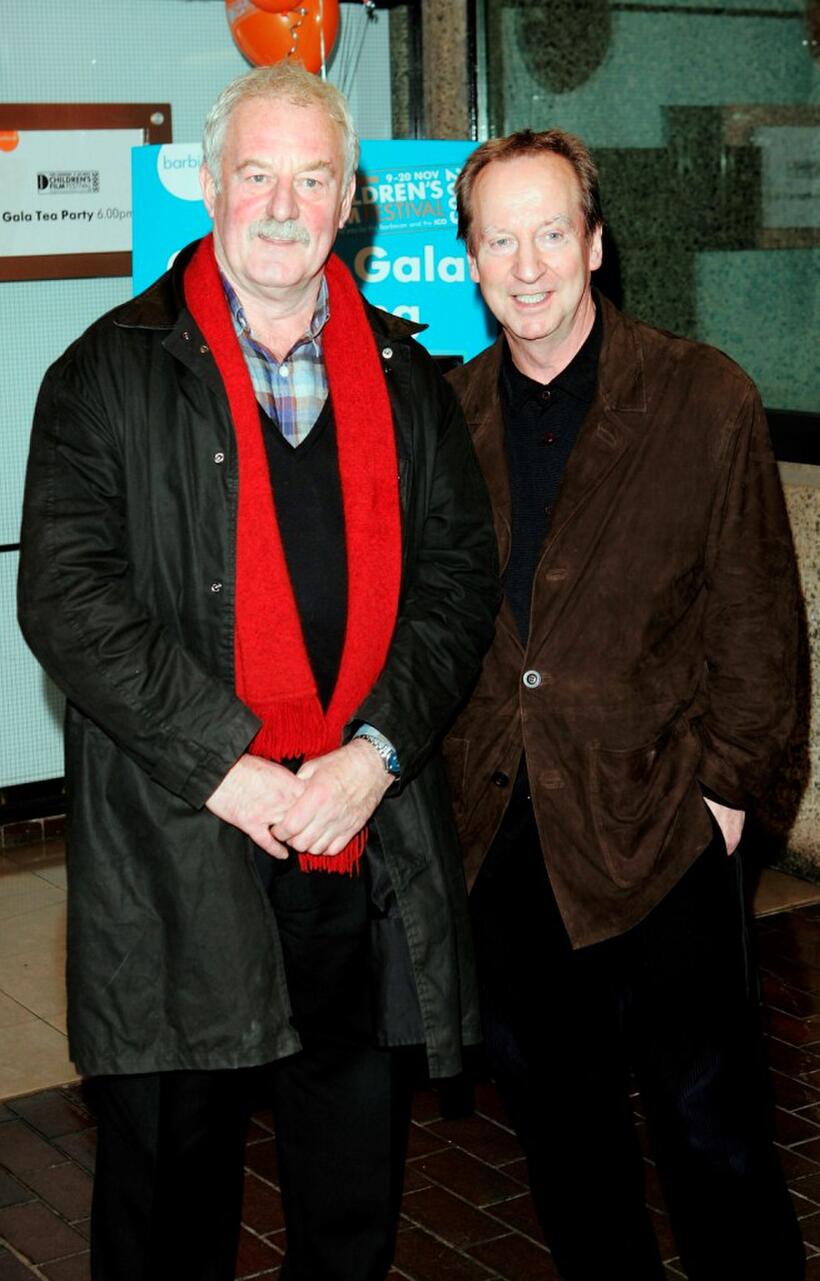 Bernard Hill and Bill Paterson at the opening gala of the London Children's Film Festival.