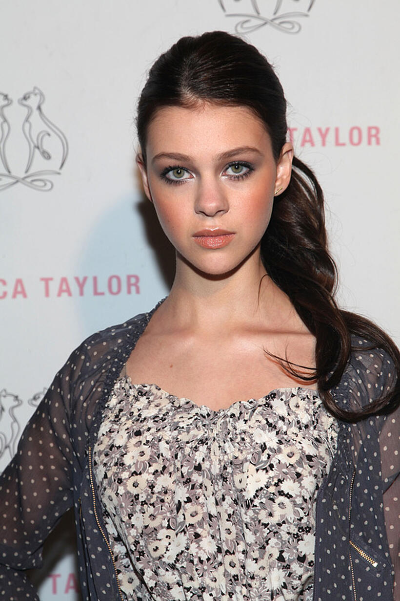 Nicola Peltz at the Rebecca Taylor Fall 2011 fashion show during the Mercedes-Benz Fashion Week.