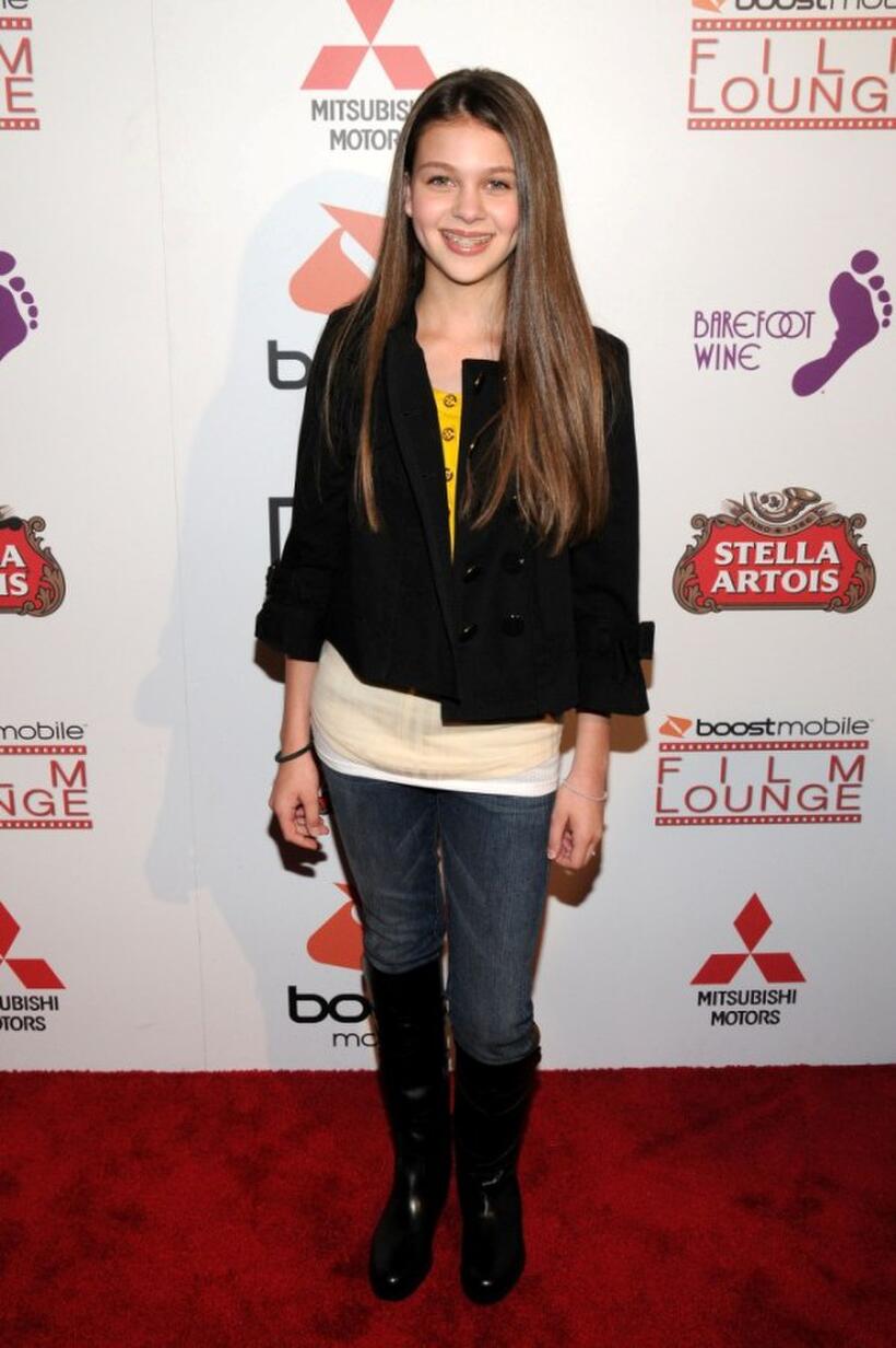 Nicola Peltz at the premiere of "Harold."
