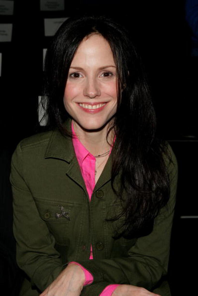 Mary-Louise Parker at Sass & Bide Fall 2006 fashion in N.Y.