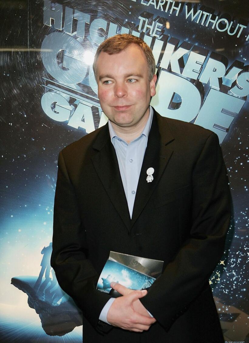 Steve Pemberton at the world premiere of "Hitchhiker's Guide To The Galaxy."
