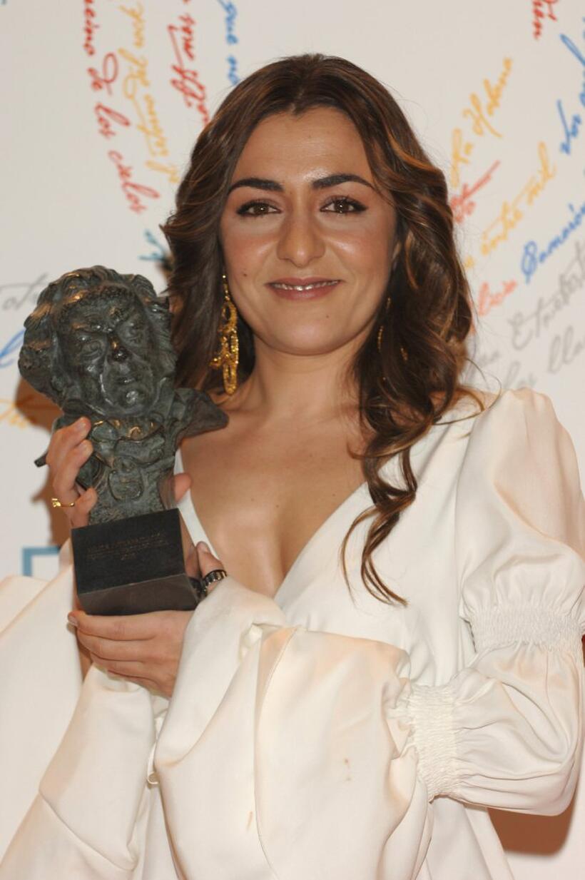 Candela Pena at the Goya Cinema Awards.