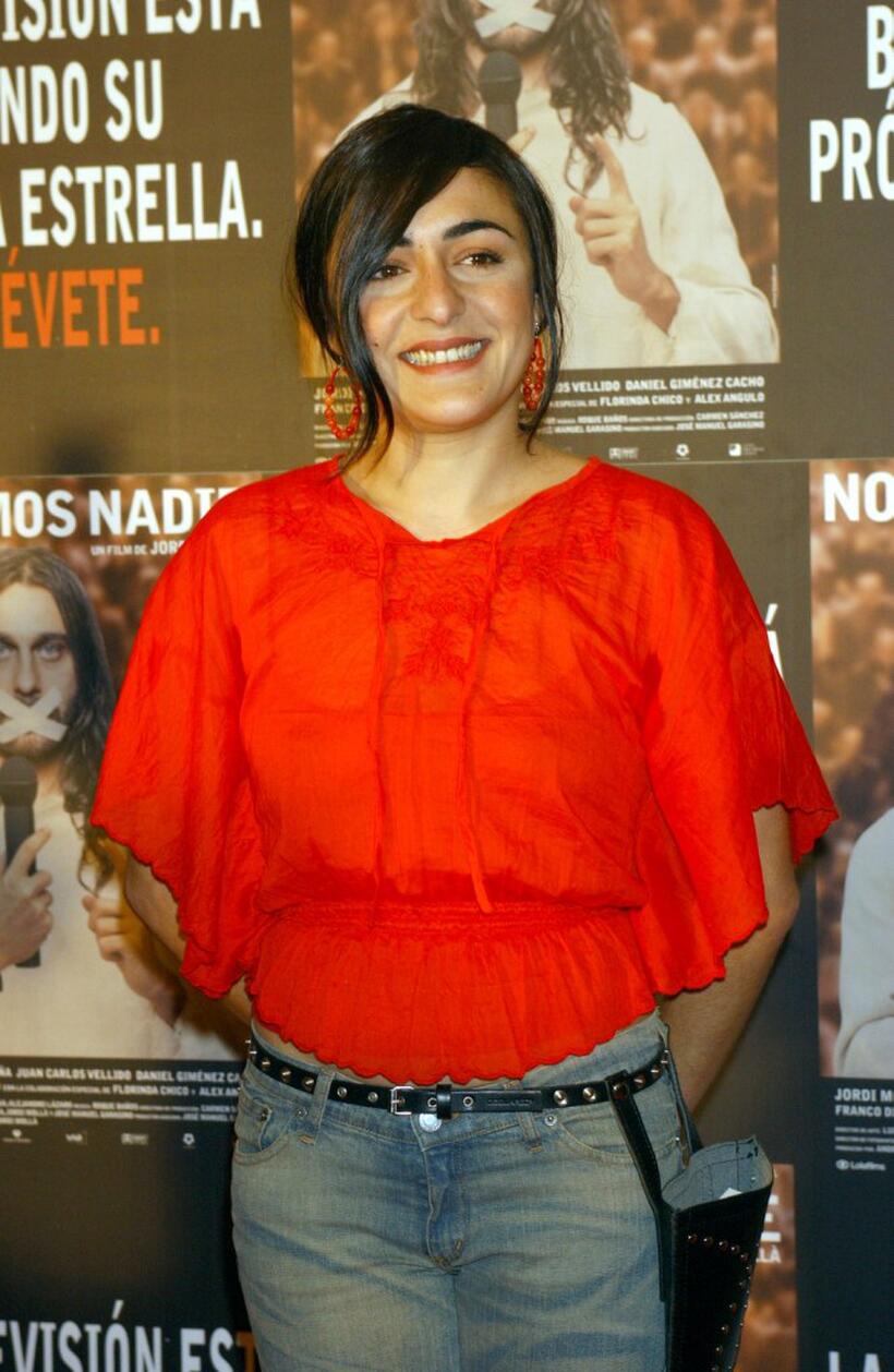 Candela Pena at the Madrid photocall of "Nos Somos Nadie."
