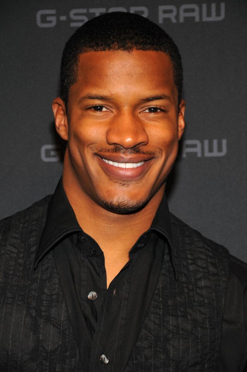 Nate Parker at the G Star Fall 2008 fashion show during the Mercedes-Benz Fashion Week Fall 2008.