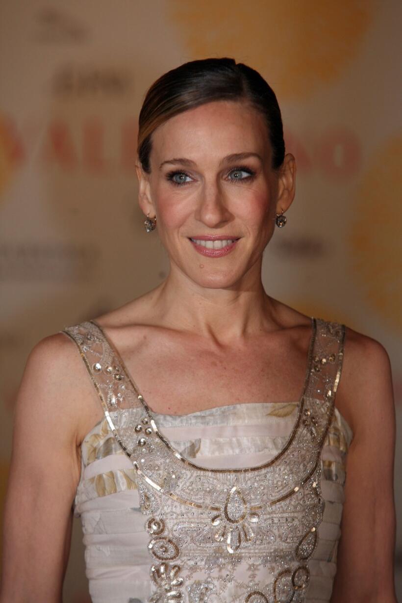 Sarah Jessica Parker at the Valentino In Rome 45 Years Of Style post-exhibit gala dinner.