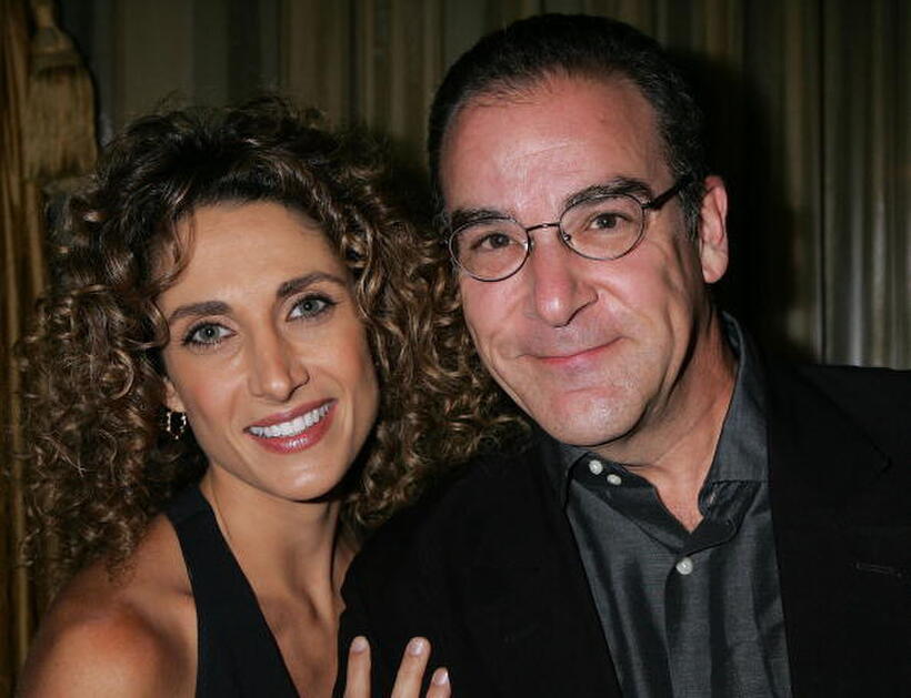 Melina Kanakaredes and Mandy Patinkin at the Museum of Television & Radio's Annual Los Angeles gala.