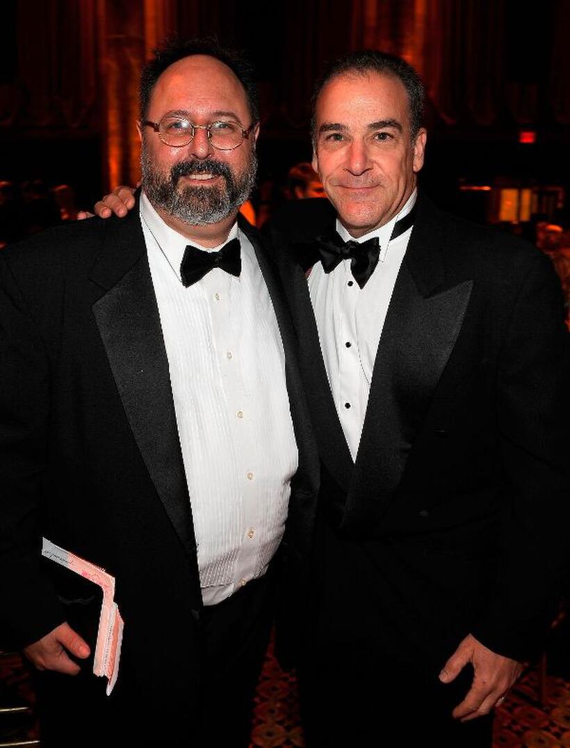 Brian Kulick and Mandy Patinkin at the 2009 Princess Grace Awards Gala.