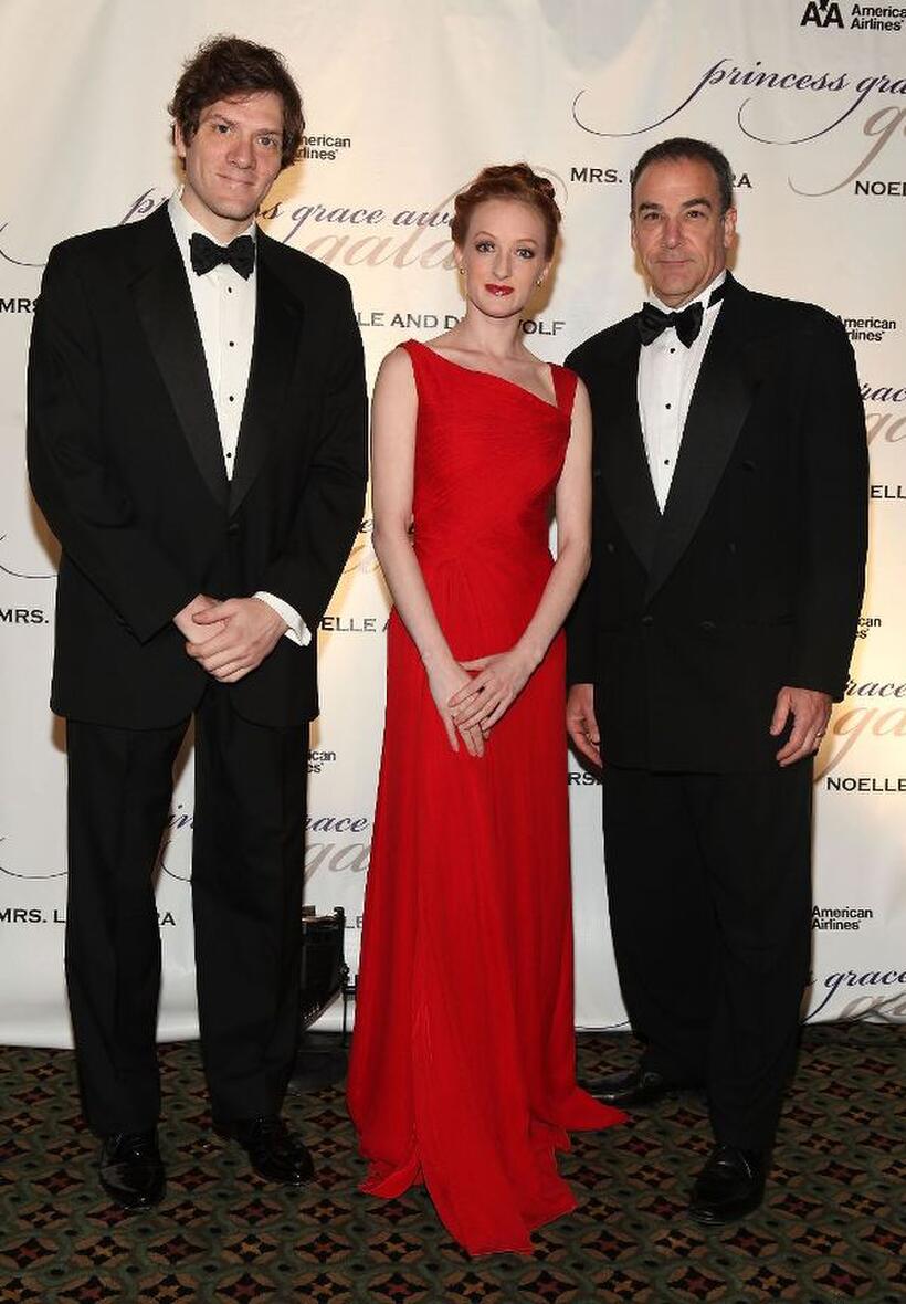 Adam Rapp, Gillian Murphy and Mandy Patinkin at the 2009 Princess Grace Awards Gala.