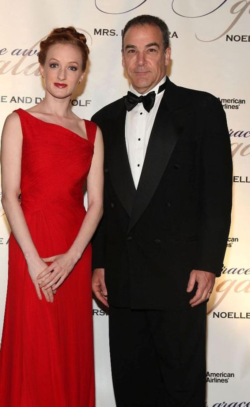 Gillian Murphy and Mandy Patinkin at the 2009 Princess Grace Awards Gala.