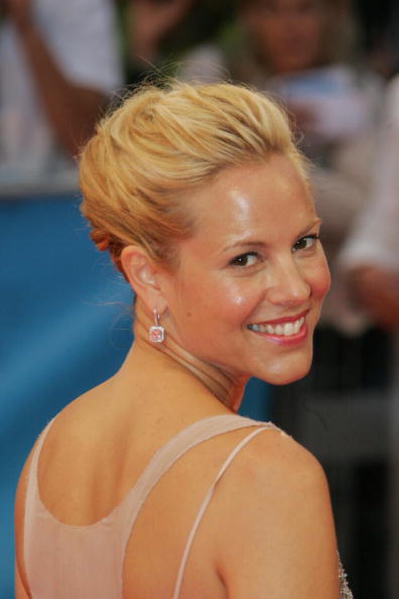 Maria Bello at the Deauville screening of "World Trade Center."
